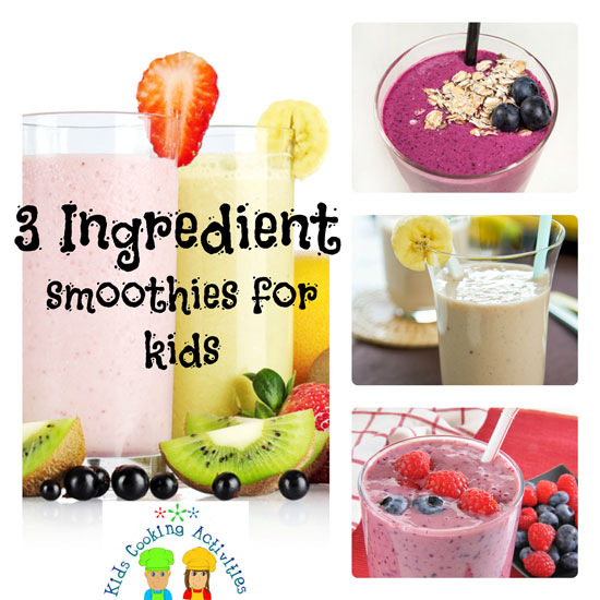 Easy Smoothies – Smoothie recipe with only 3 ingredients