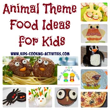 animal theme food ideas