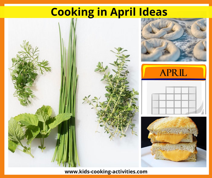 april cooking activities