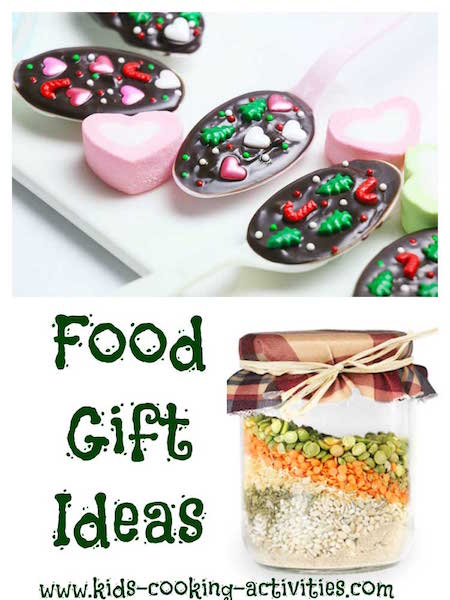 Christmas food gifts, ideas and recipes for Holiday giving.
