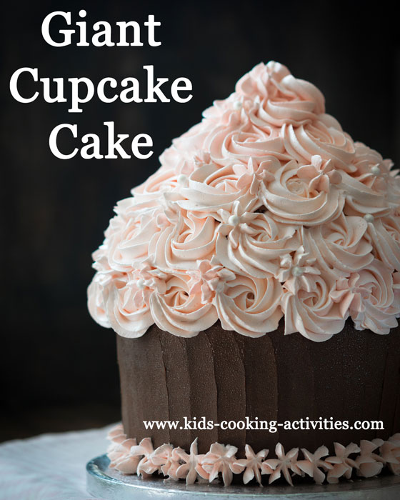 Giant Cupcake Mold Pan - Huge Fun, Cake Big Silicone, Extra Large Cake  Decorating Supplies | Fruugo NO