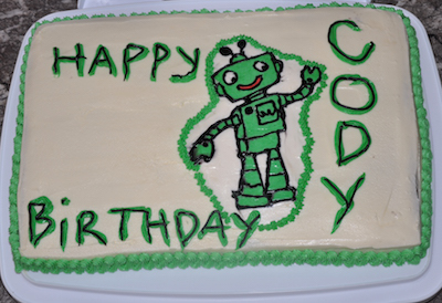 robot transfer cake