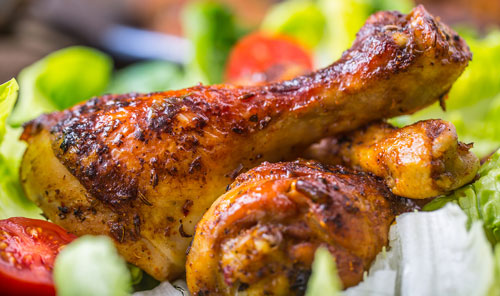 seasoned chicken drumsticks