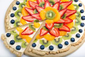 fruit pizza