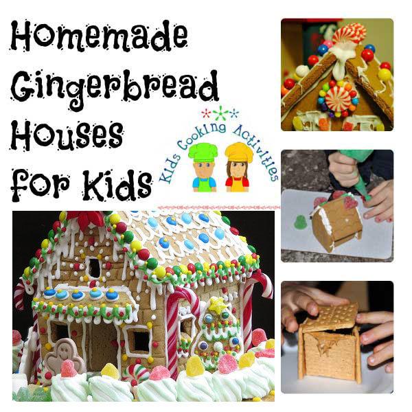 Gingerbread house recipes for kids seasonal cooking.