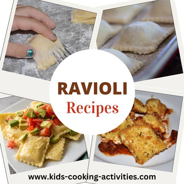 Ravioli Maker Set  3 Stamps + Complete Ravioli Making Recipe Book