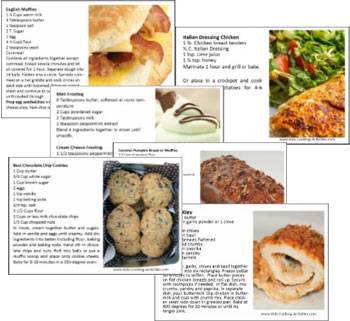 Kitchen Measuring Chart Worksheets - Cooking Measurements Worksheets-D –  Kids Cooking Activities