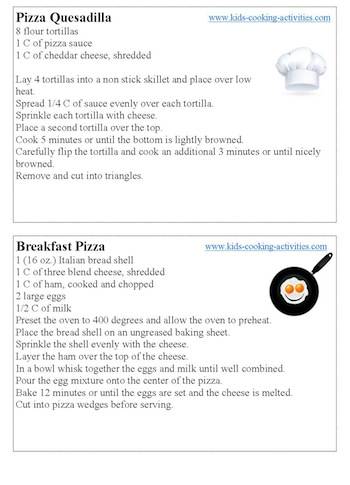 Kitchen Measuring Chart Worksheets - Cooking Measurements Worksheets-D –  Kids Cooking Activities